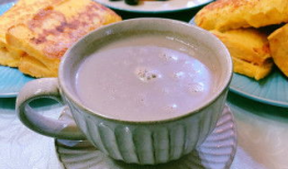 核桃芝麻豆浆做法,营养早餐新选择